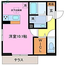 リアン ファミリオ 向陽  ｜ 三重県四日市市堀木2丁目（賃貸アパート1R・1階・30.30㎡） その2