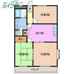 ロイヤルエースＡ棟 2階/-