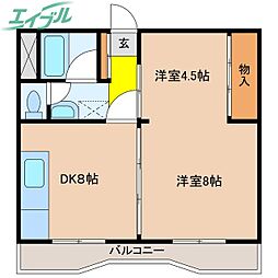 マンション太平洋 5階/-
