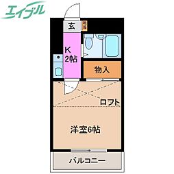 コリーヌ八幡II 2階/-