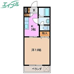 クリスタルＩＮＡＢＡ 3階/-