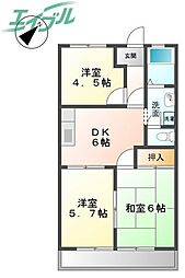 ノーブルタウン 2階/-