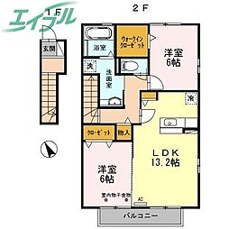 スルモン エトワル B棟 2階/-