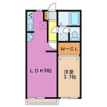 コートビレッジ菰野 102 ｜ 三重県三重郡菰野町大字小島（賃貸アパート1LDK・1階・35.30㎡） その2