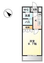 西之内フィールド 103 ｜ 三重県員弁郡東員町大字鳥取（賃貸アパート1K・1階・29.75㎡） その2