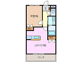 庵マンション 103 ｜ 三重県いなべ市北勢町阿下喜（賃貸マンション1LDK・1階・42.50㎡） その2