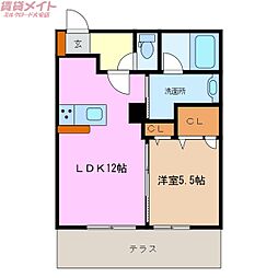 三岐鉄道北勢線 楚原駅 徒歩7分