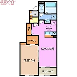 ロイヤルホープ 1階/-