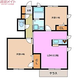 🉐敷金礼金0円！🉐レガール北野B棟
