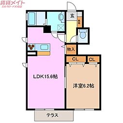 🉐敷金礼金0円！🉐リーフガーデンハイツB棟
