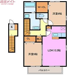 ベルモアIII 2階