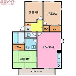 グリーンハウスしゃくなげＣ棟 2階