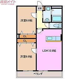 マーレ荘菰野 4階