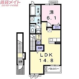 プラージュ リ・オン 2階/-