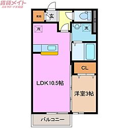 クレスト菰野 2階/-
