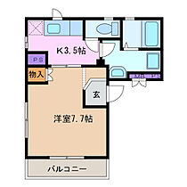 フォーラム4 1A ｜ 三重県四日市市釆女町（賃貸マンション1K・1階・28.28㎡） その2