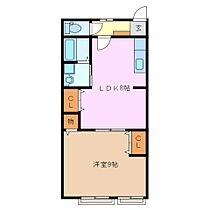 メゾンヤマナカ A棟 104 ｜ 三重県四日市市西松本町（賃貸マンション1LDK・2階・41.30㎡） その2