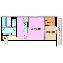 D-chambre 伊倉 102 ｜ 三重県四日市市伊倉２丁目（賃貸アパート1LDK・1階・41.46㎡） その1