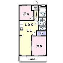 サンライズ花ノ木 205 ｜ 三重県四日市市釆女町（賃貸アパート2LDK・2階・44.80㎡） その2