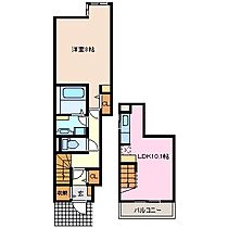 メゾン　デュ　ベル　アルブル 101 ｜ 三重県四日市市ときわ４丁目（賃貸アパート1LDK・2階・50.55㎡） その2