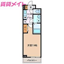 三重県四日市市日永1丁目（賃貸アパート1K・2階・26.15㎡） その2