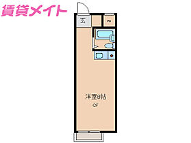 三重県四日市市海山道町3丁目（賃貸マンション1R・4階・19.80㎡） その2