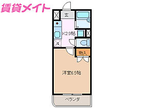 三重県四日市市新正1丁目（賃貸マンション1K・4階・22.80㎡） その2