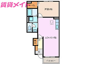 三重県四日市市西日野町（賃貸アパート1LDK・1階・50.51㎡） その2