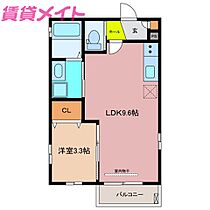 三重県四日市市曙町（賃貸アパート1LDK・3階・30.03㎡） その2