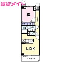 三重県四日市市新正4丁目（賃貸マンション1LDK・1階・42.38㎡） その2