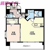 三重県四日市市鵜の森2丁目（賃貸マンション1LDK・7階・66.72㎡） その2