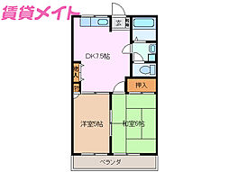 エバーハイツ 1階/-