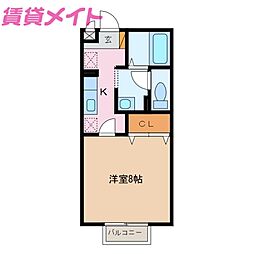 ヴィレッジ南四日市 1階