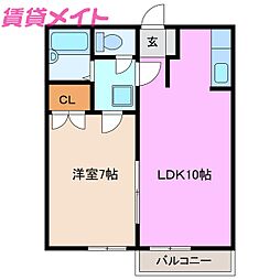 パビリオンウネメ 2階/-