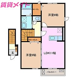 プラシード 2階