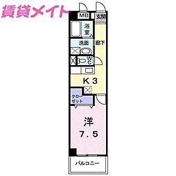 ソレアード・Ｋ・Ｓ 2階