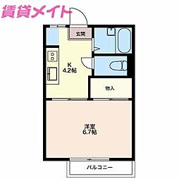 セントラルシャトー松本 D棟 2階