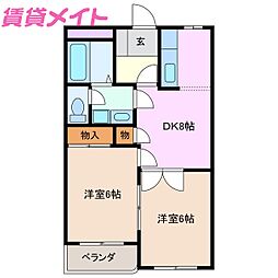 コンフォート楠 2階