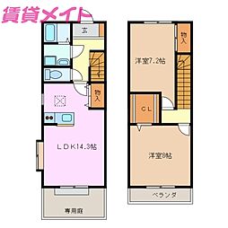 リッツハウス E棟 1階
