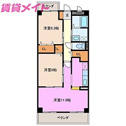 フィオーレ・K 3階