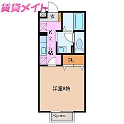 ヴィレッジ南四日市 2階