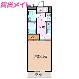 ヴィクトリーハウス 2階/-