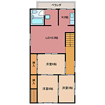 三重県鈴鹿市神戸９丁目（賃貸マンション3LDK・2階・70.20㎡） その2