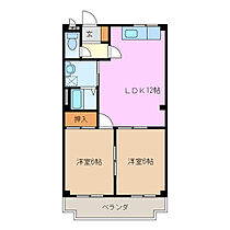 三重県鈴鹿市西条３丁目（賃貸アパート2LDK・2階・49.40㎡） その2