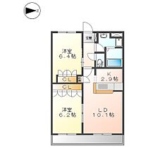 三重県鈴鹿市南堀江１丁目（賃貸アパート2LDK・2階・57.33㎡） その2