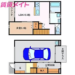 🉐敷金礼金0円！🉐近鉄鈴鹿線 平田町駅 徒歩28分