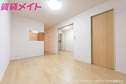 近鉄鈴鹿線 三日市駅 徒歩19分の賃貸アパート 1階1LDKのリビング/ダイニング