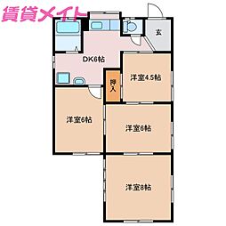 🉐敷金礼金0円！🉐関西本線 河曲駅 徒歩40分