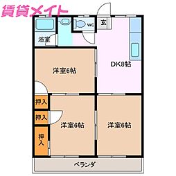 近鉄鈴鹿線 三日市駅 徒歩14分