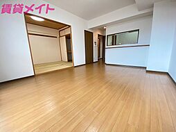 近鉄名古屋線 伊勢若松駅 徒歩3分の賃貸マンション 2階2LDKのリビング/ダイニング